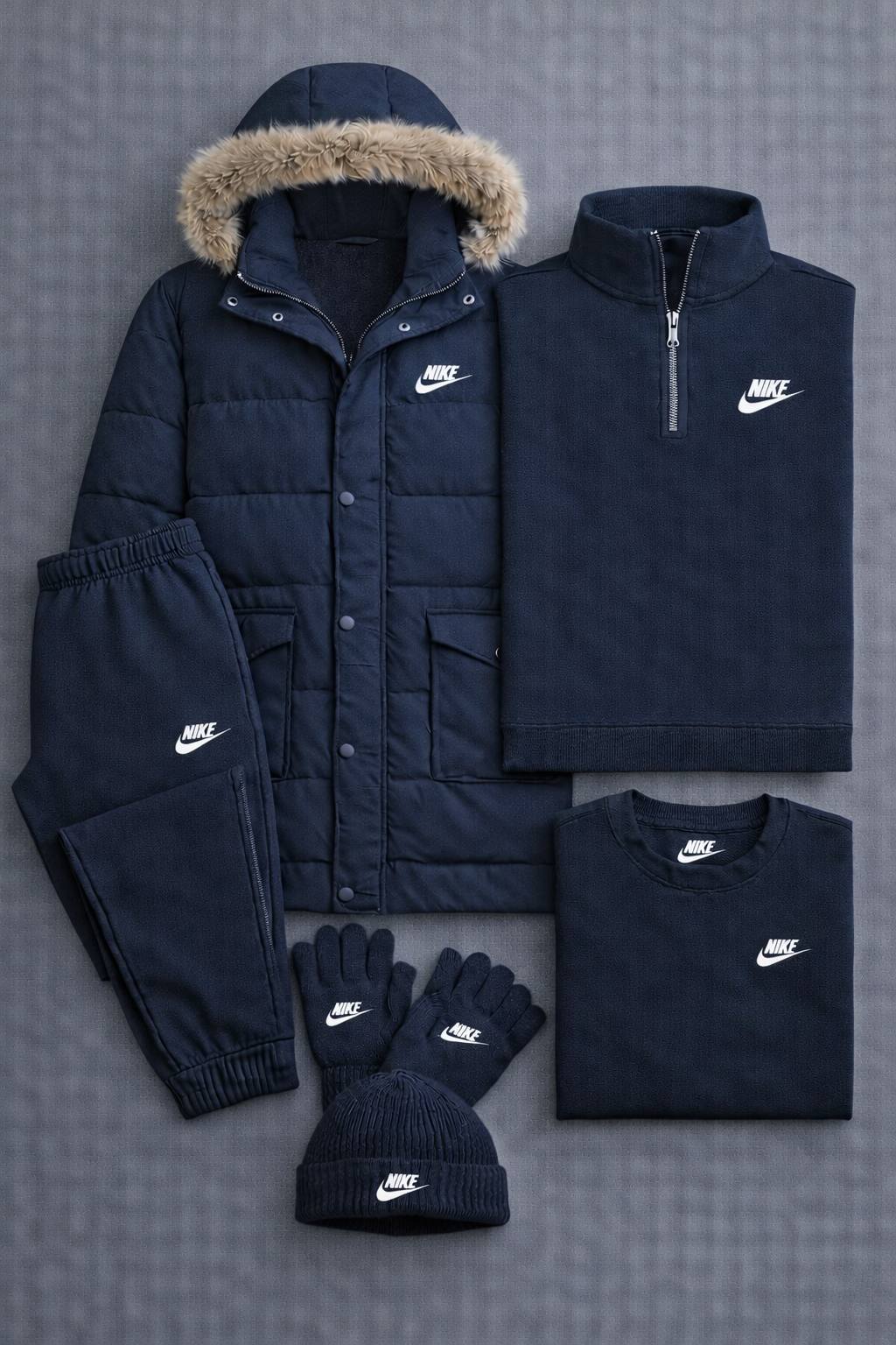 NK Winter Essential 5-Piece Set – Puffer Jacket Edition