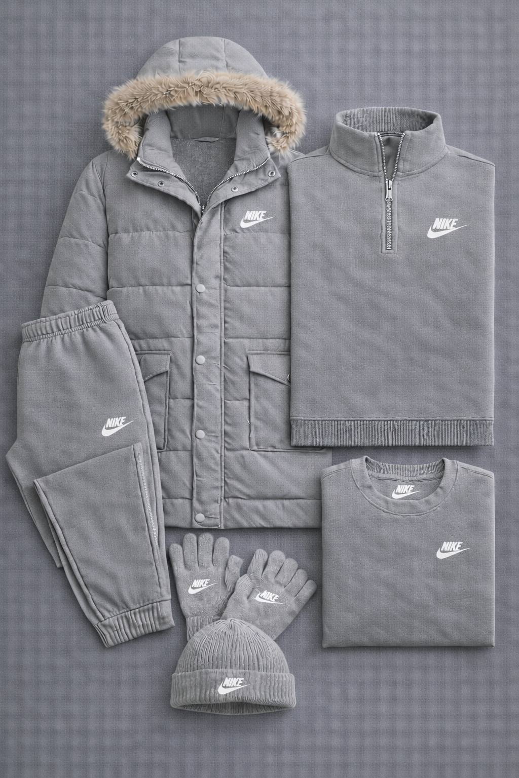 NK Winter Essential 5-Piece Set – Puffer Jacket Edition